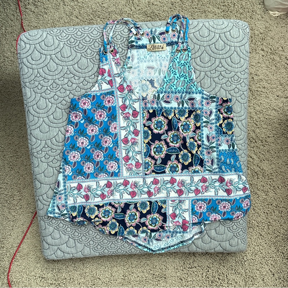 Colorful Patterned Top Collection Bundle - image 7